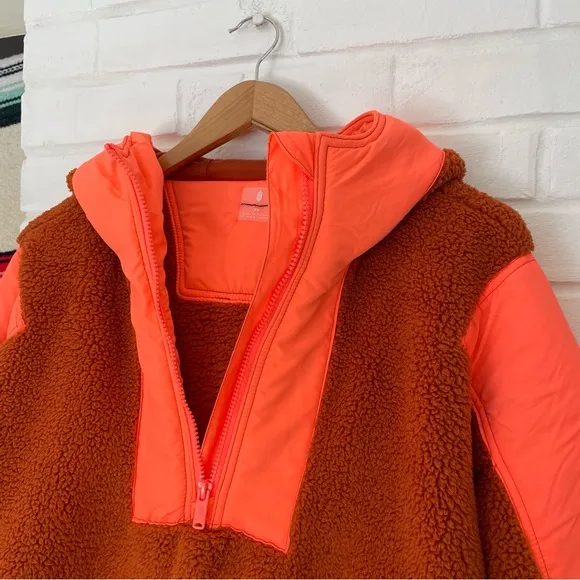 Free People Movement Women's Lead The Pack Pullover Size XS NWOT Fleece Hoodie