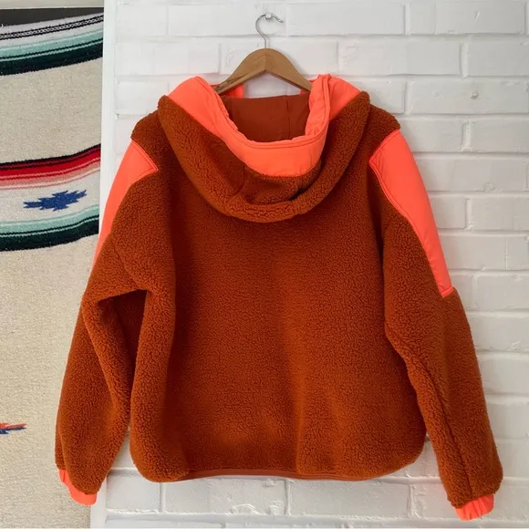 Free People Movement Women's Lead The Pack Pullover Size XS NWOT Fleece Hoodie