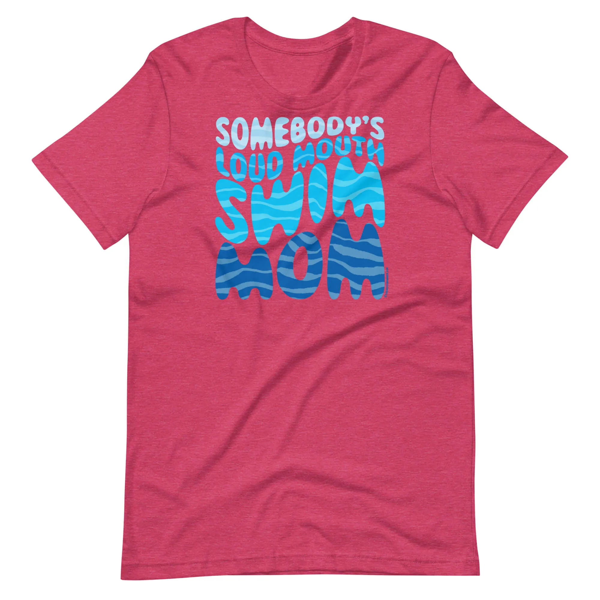 Funny Loud Mouth Swim Mom T-shirt
