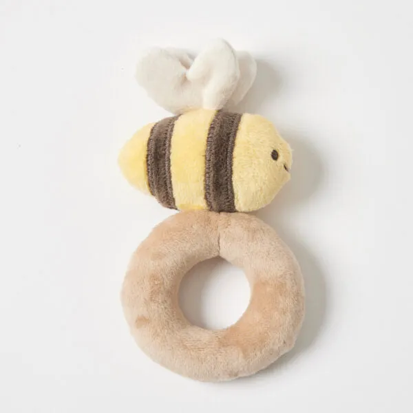 Garden Friends Plush Bee Rattle