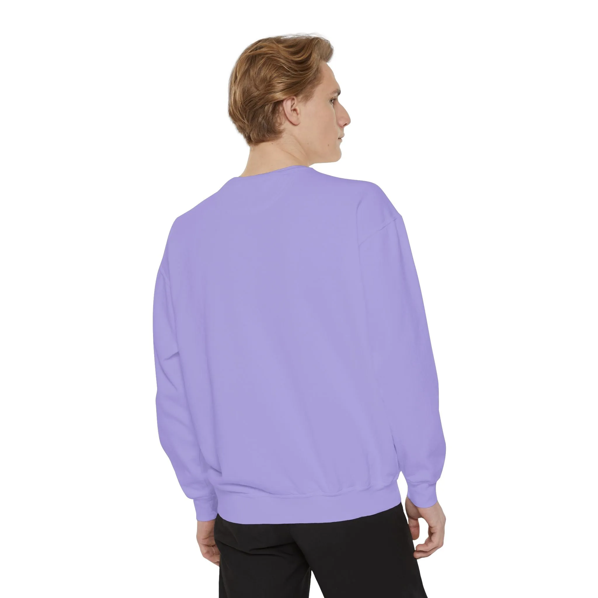 Garment-Dyed Sweatshirt Wake Up Get the Bag - Unisex