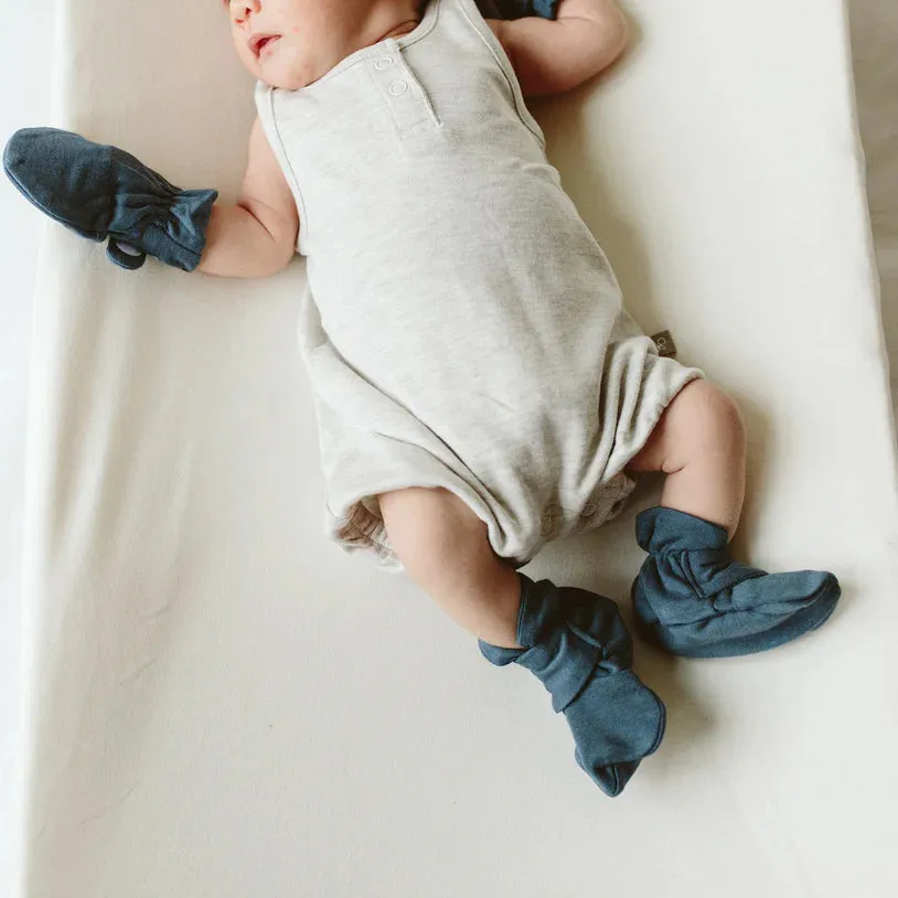Goumikids - Baby Boots   Mitts Set - Midnight