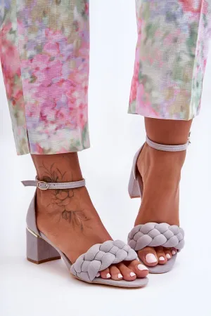 Heel sandals