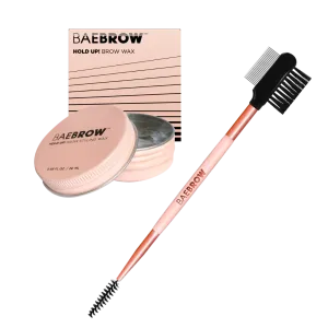 HOLD UP! Flexible Brow Wax   Multitasker Brush