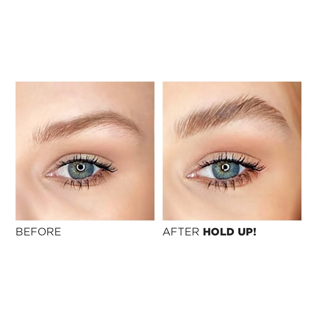 HOLD UP! Flexible Brow Wax   Multitasker Brush