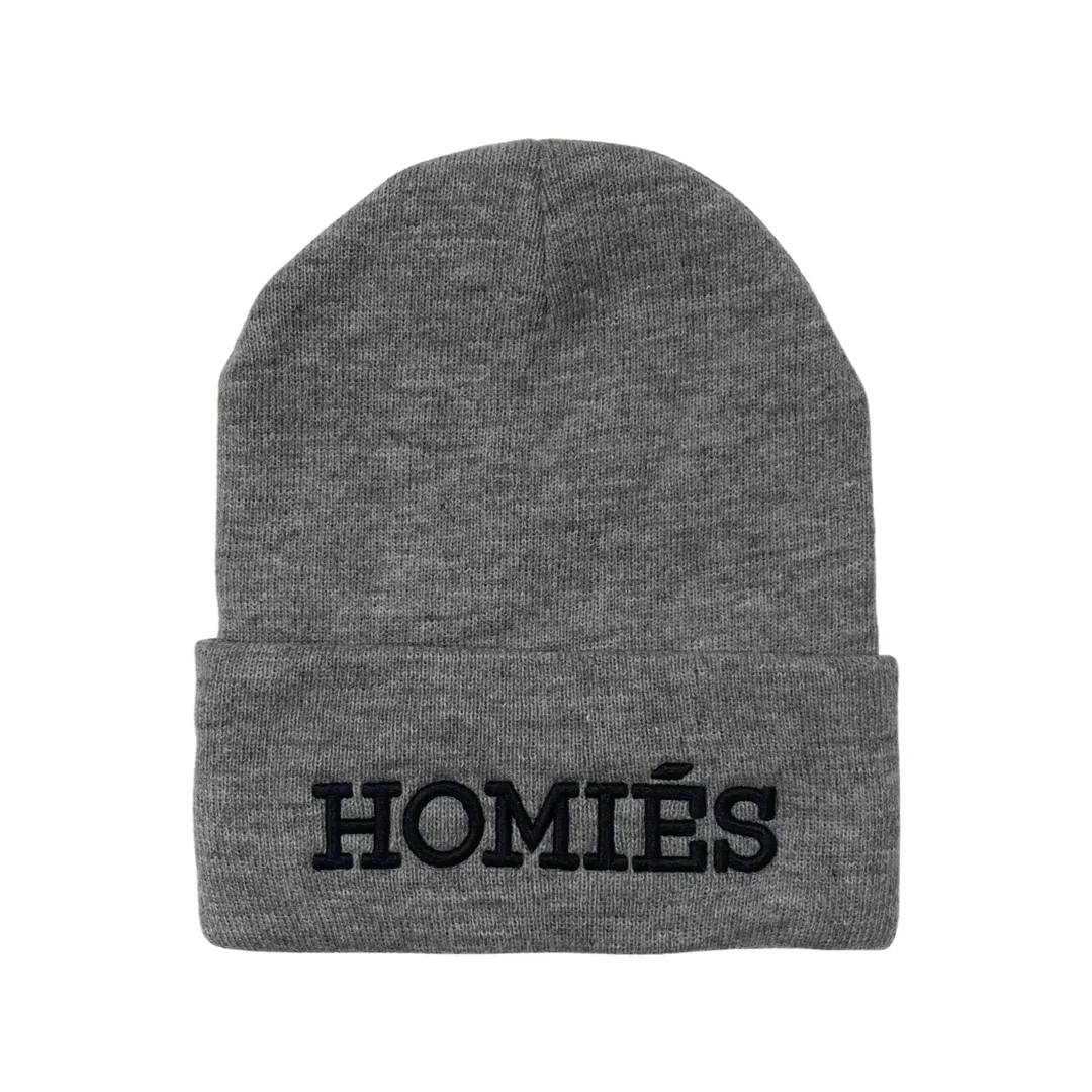 HOMIÉS GREY / BLACK BEANIE