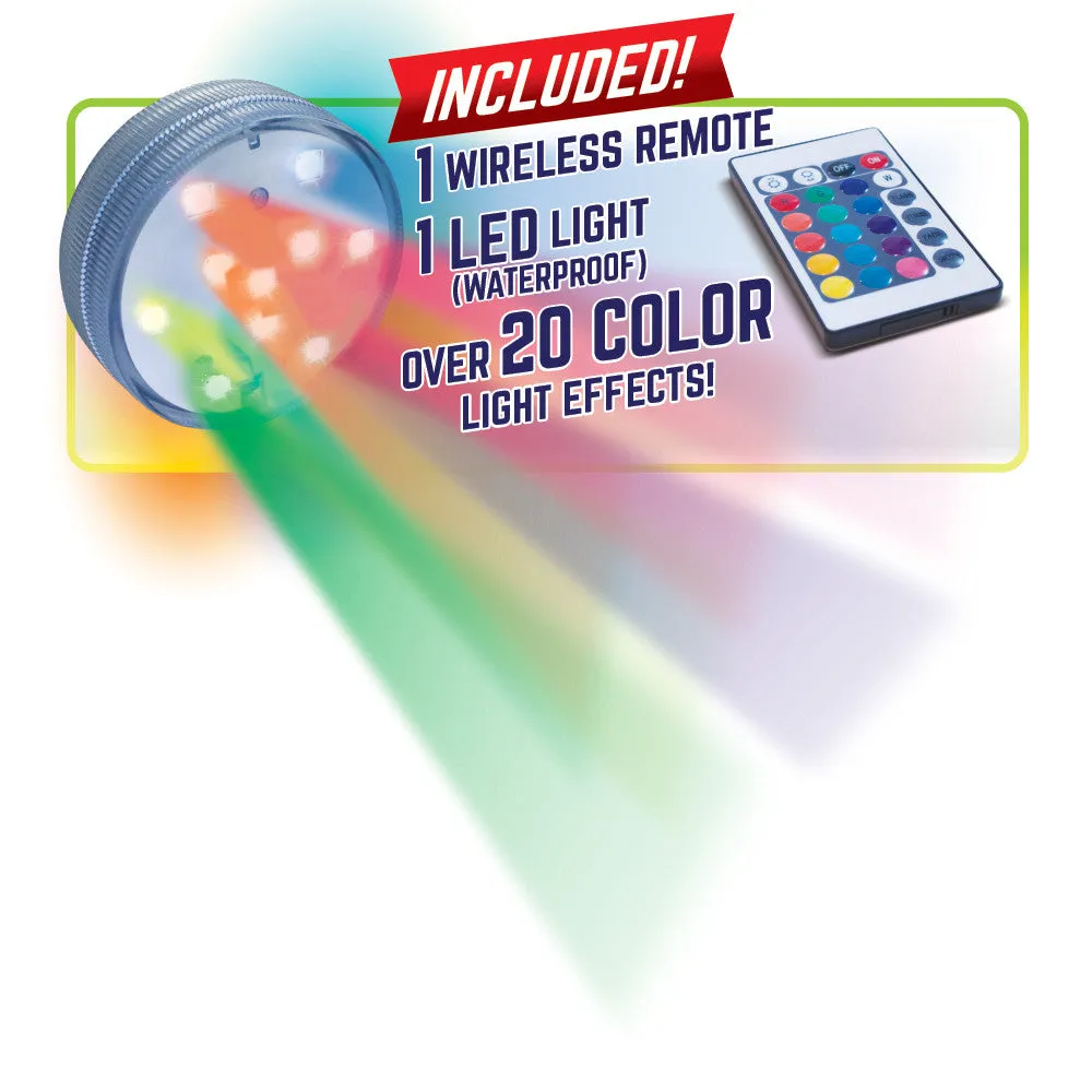 ILLUMINATOR™ XL LED Puck Light with Wireless Remote Kit