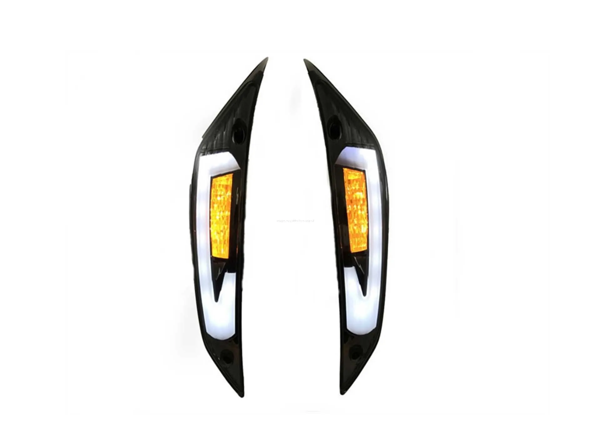 Indicator Kit POWER1 Front Smoked | PIAGGIO ZIP II/ZIP SP 50cc