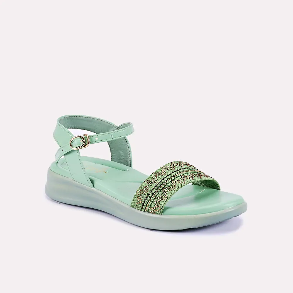 Joy Light Green Soft Sandals 0421059