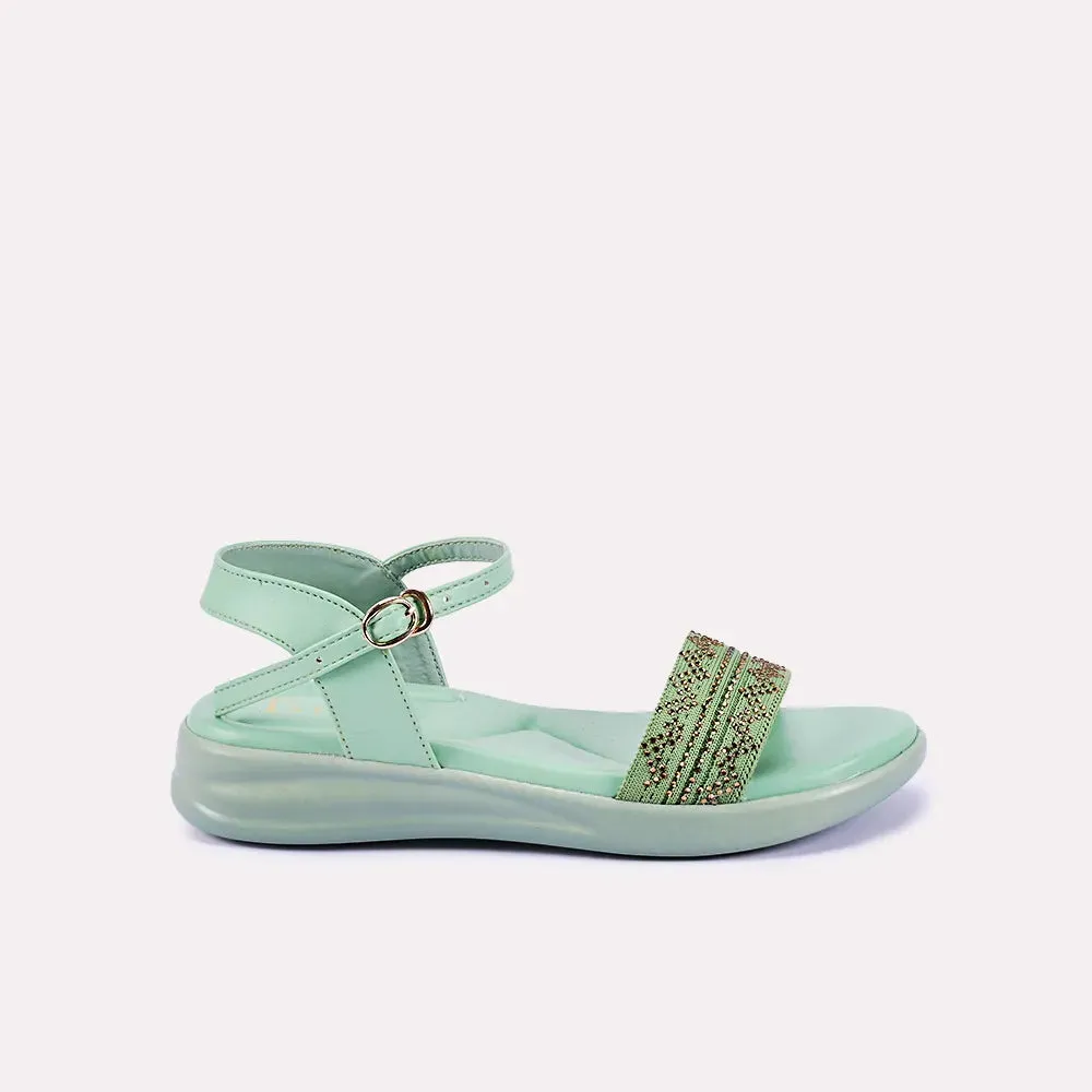 Joy Light Green Soft Sandals 0421059