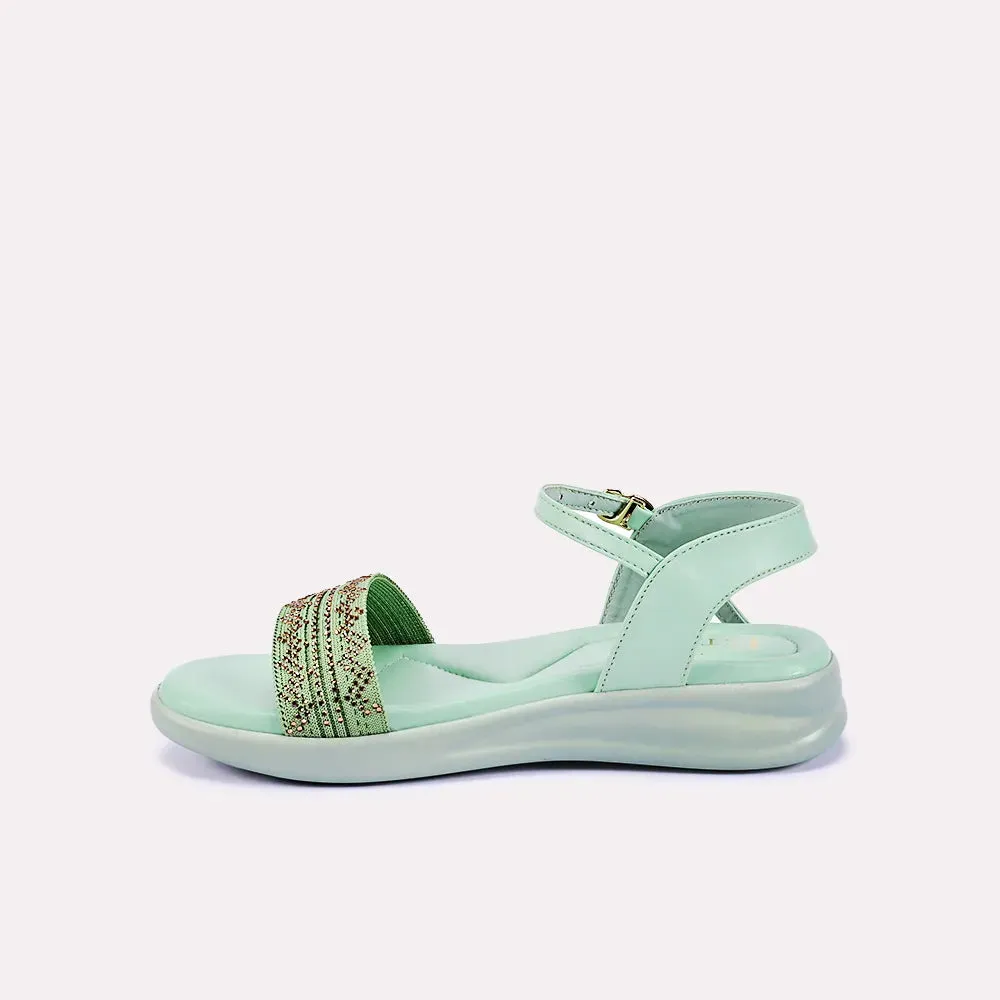 Joy Light Green Soft Sandals 0421059