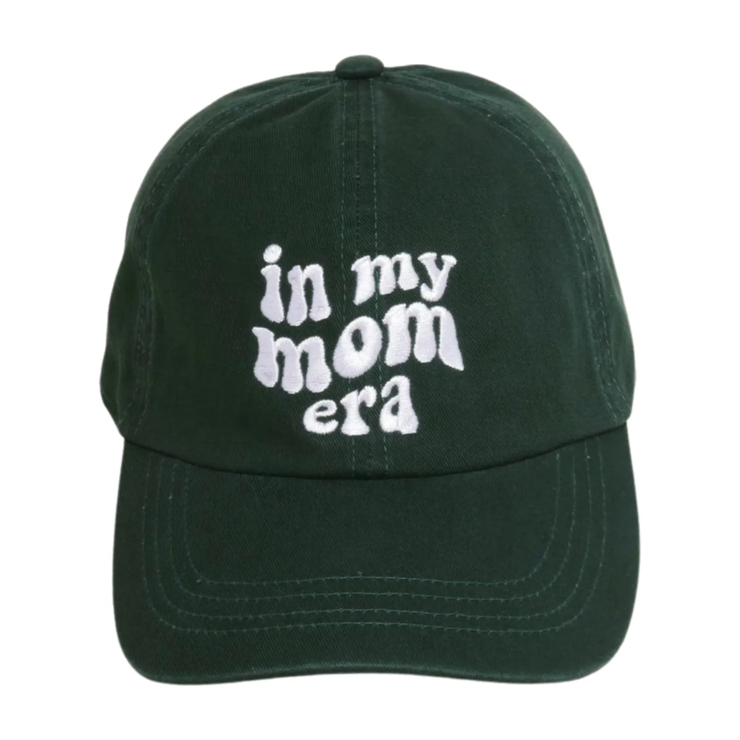 LCAP3312 - In My Mom Era Script Embroidered Baseball Cap