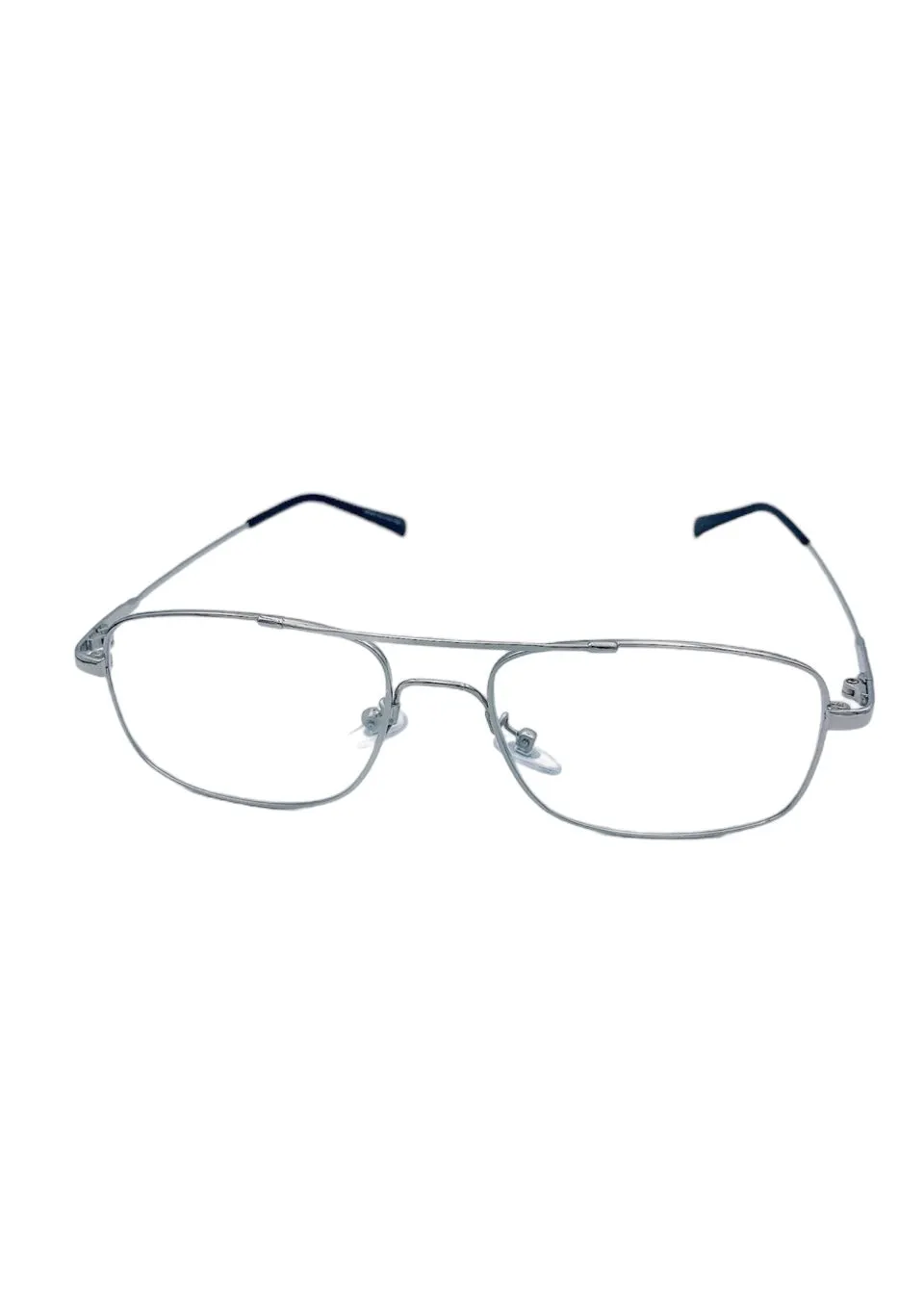 Lentes Armazón Titanio 53mm Oftálmico Piloto Aviador Rectangular Graduable Flexible Resistente