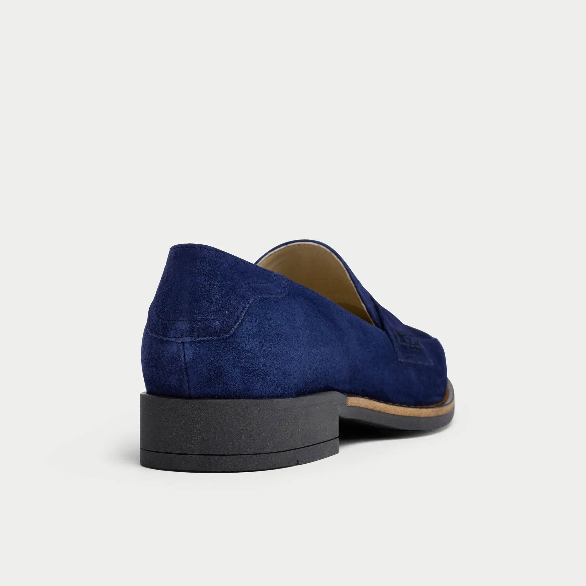 Nadia - Navy Suede