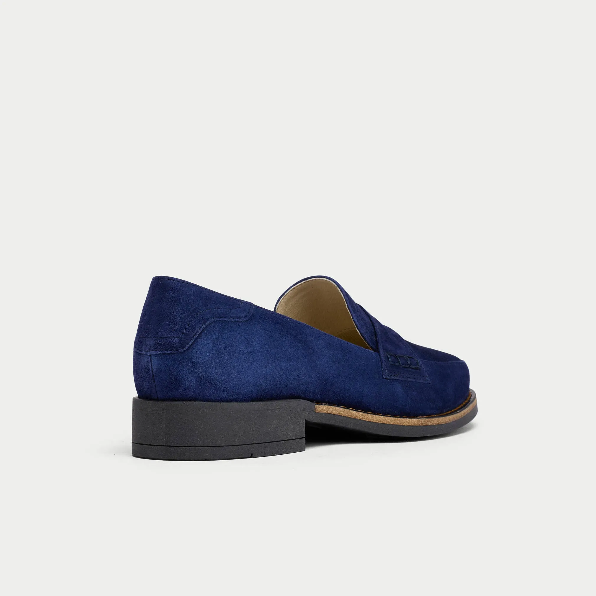 Nadia - Navy Suede