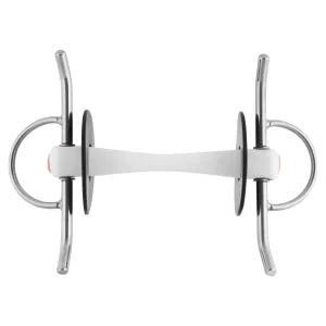 Nathe Full Cheek Snaffle with Flexible Mullen Mouth