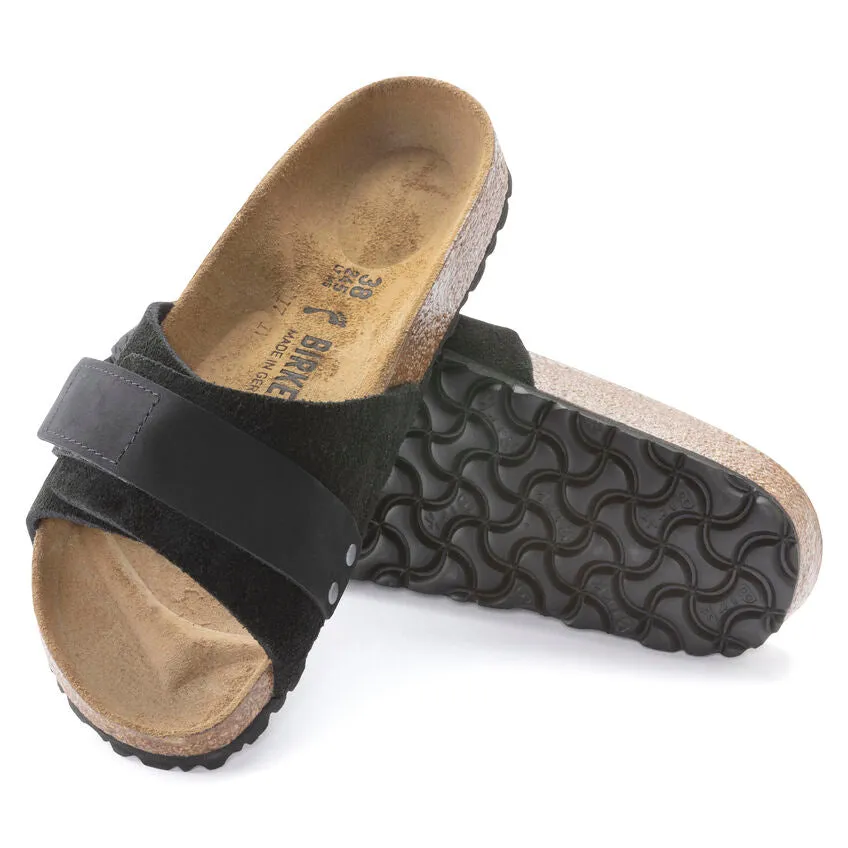 Oita Women - Black Nubuck and Suede||Oita pour femmes - Suède et nubuck noir