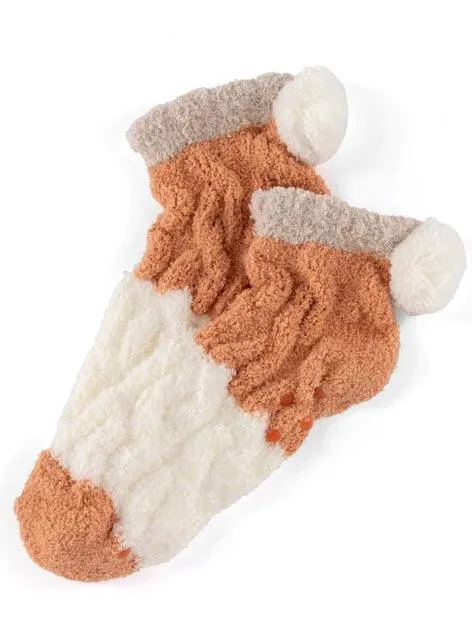 Orange Ya Cozy Socks