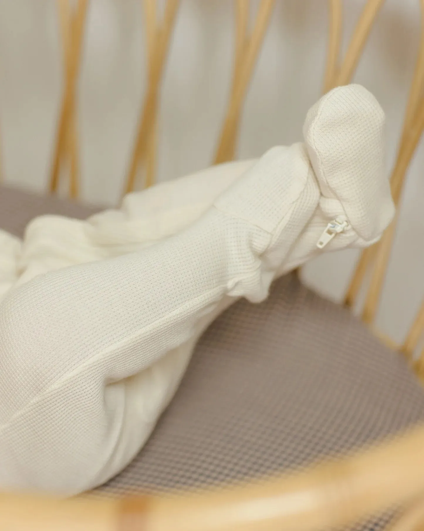 ORGANIC Bassinet Crib Sheet || Indigo Gingham