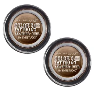 Pack of 2 Maybelline New York Color Tattoo Eyeshadow, Chocolate Suede 95
