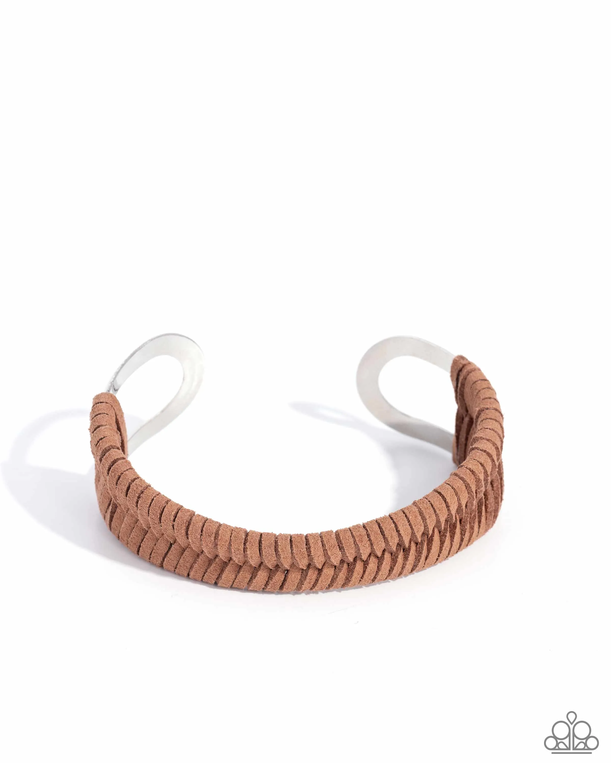 Paparazzi Desert Odyssey - Brown Bracelet