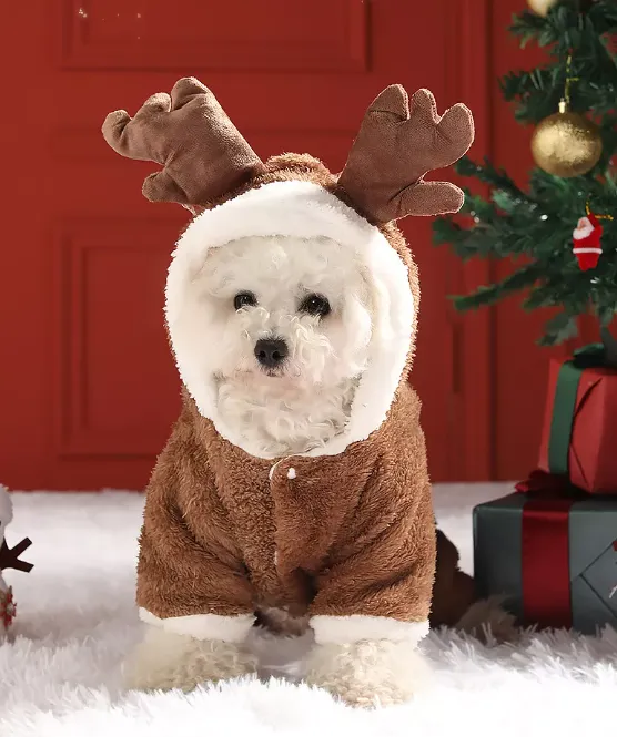Pet Elk Holiday Cozy Sweater