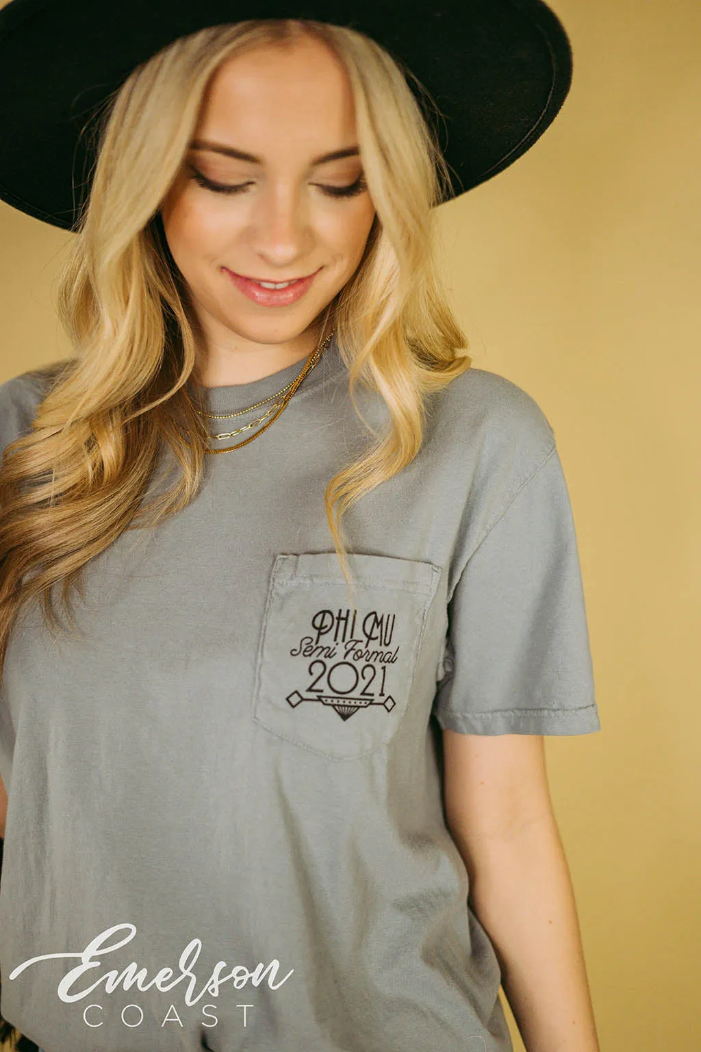 Phi Mu Old Hollywood Chic Semi Formal T-shirt