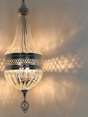 Pyrex Glass Lantern Pandant Lamp