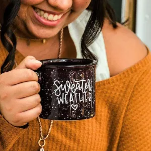 "Sweater Weather" Coffee or Tea Mug Handmade