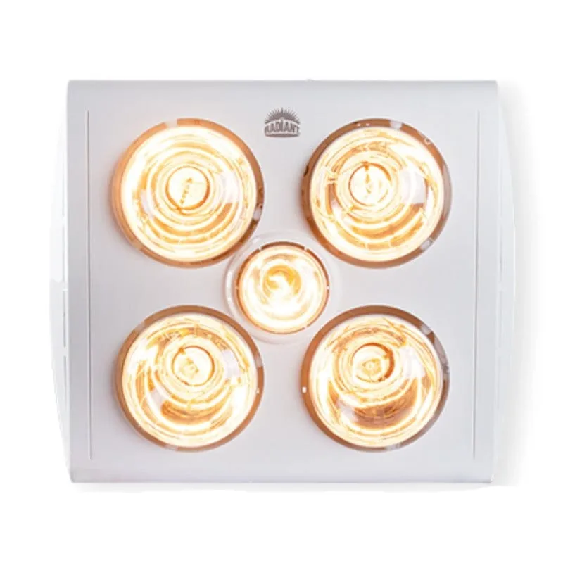 Radiant Lighting Ceiling Light Heater & Extractor Fan RC166