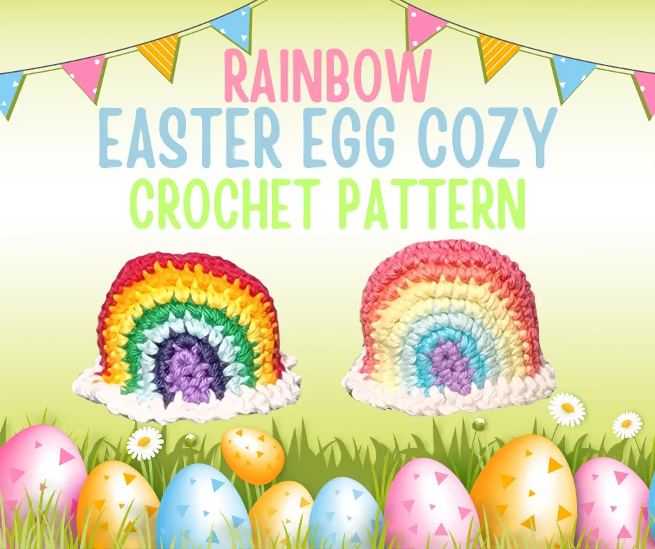Rainbow Egg Cozy Crochet Pattern