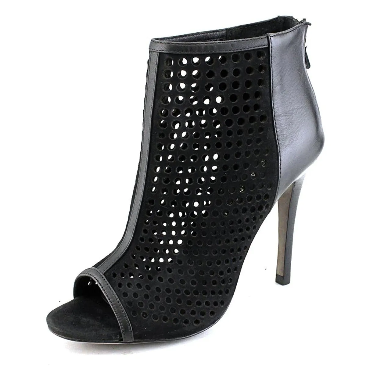 REBECCA MINKOFF Women's Moss Too Black Perforated Booties $295 NIB