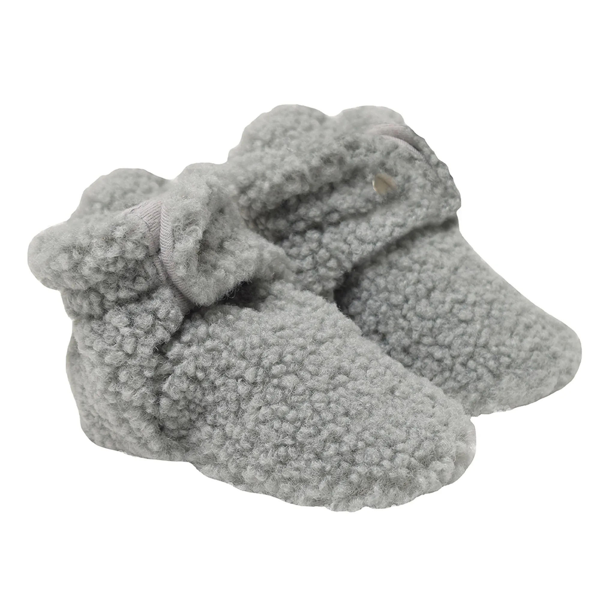 Robeez Grey Sherpa Booties