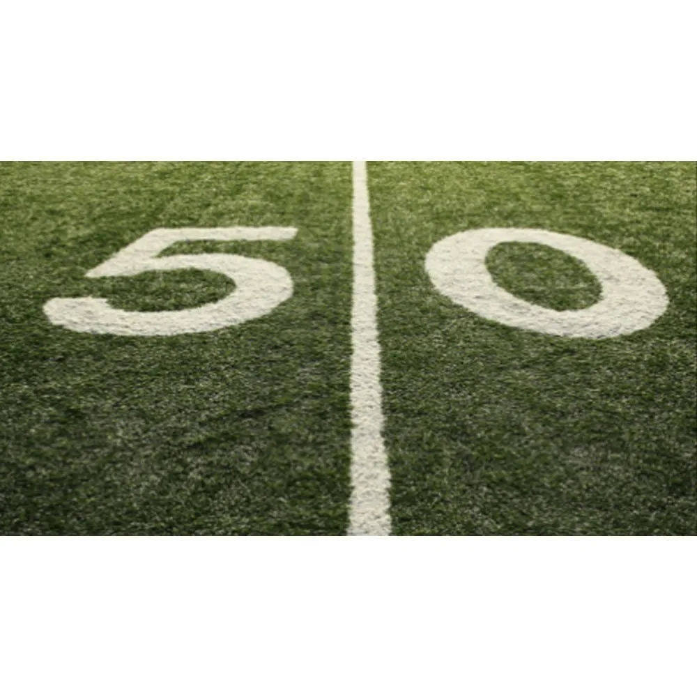 Rugby Field Stencil Numbers