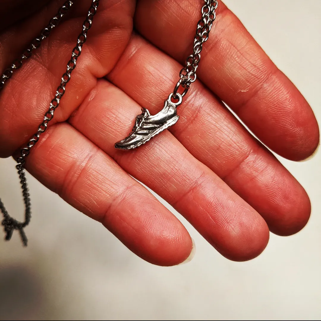 Running Shoe Charm Necklace