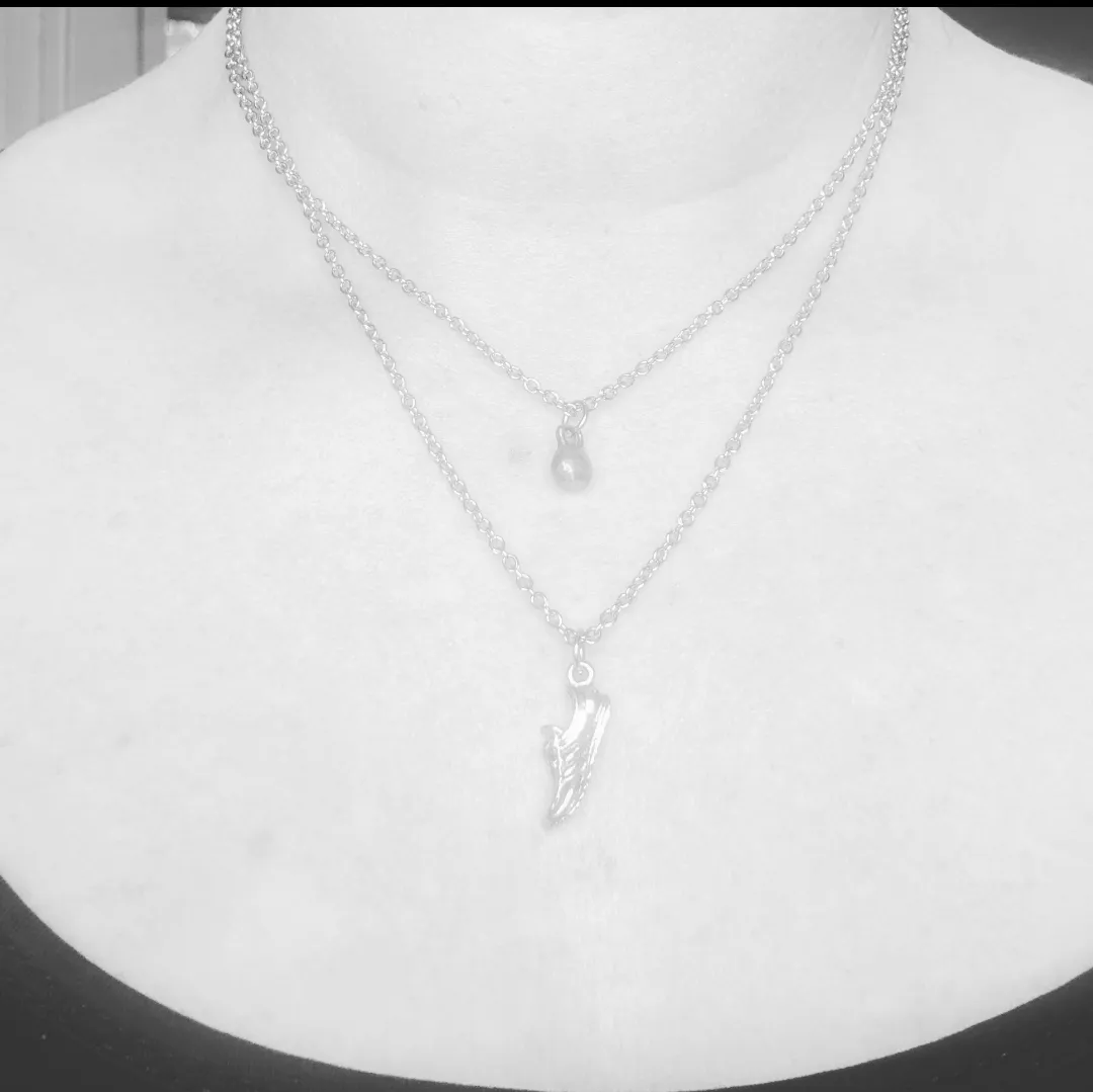 Running Shoe Charm Necklace