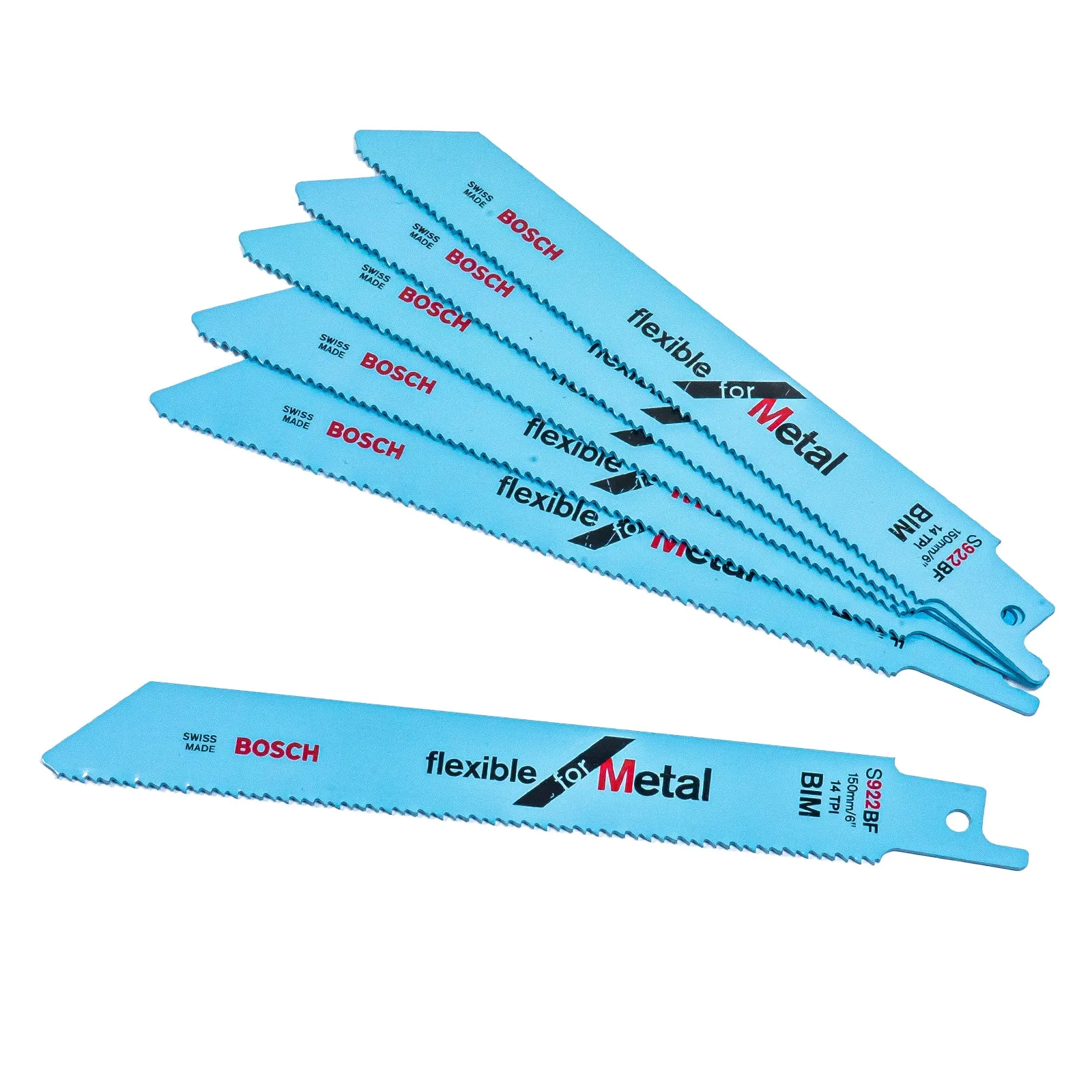S 922 BF Säbelsägeblatt für Metall (150 mm, 14 TPI, Flexible for Metal)