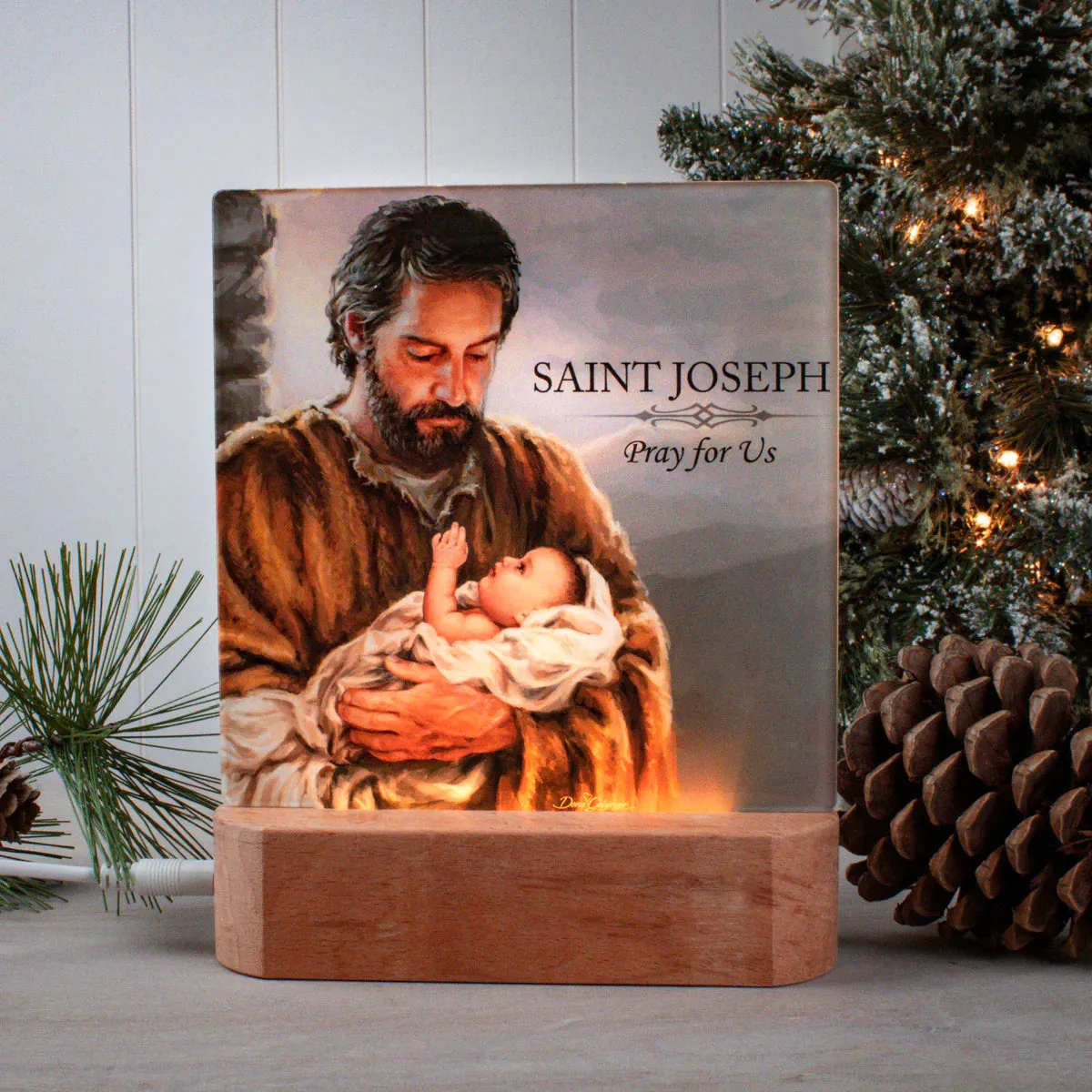 Saint Joseph LED Night Light 7"