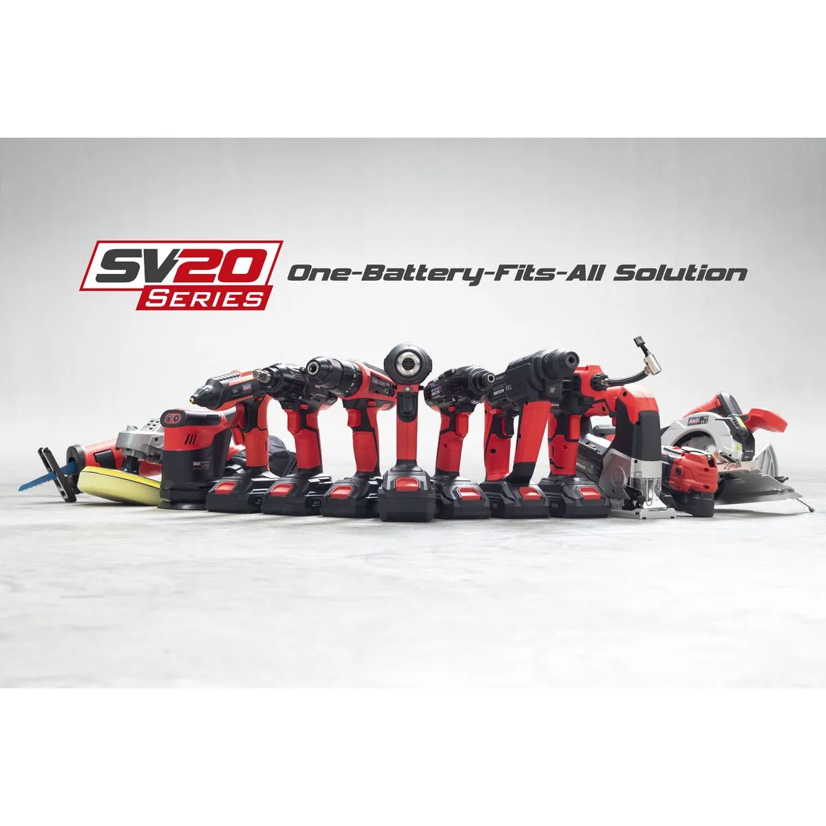 Sealey Cordless Telescopic Hedge Trimmer Kit 20V 2Ah SV20 Series
