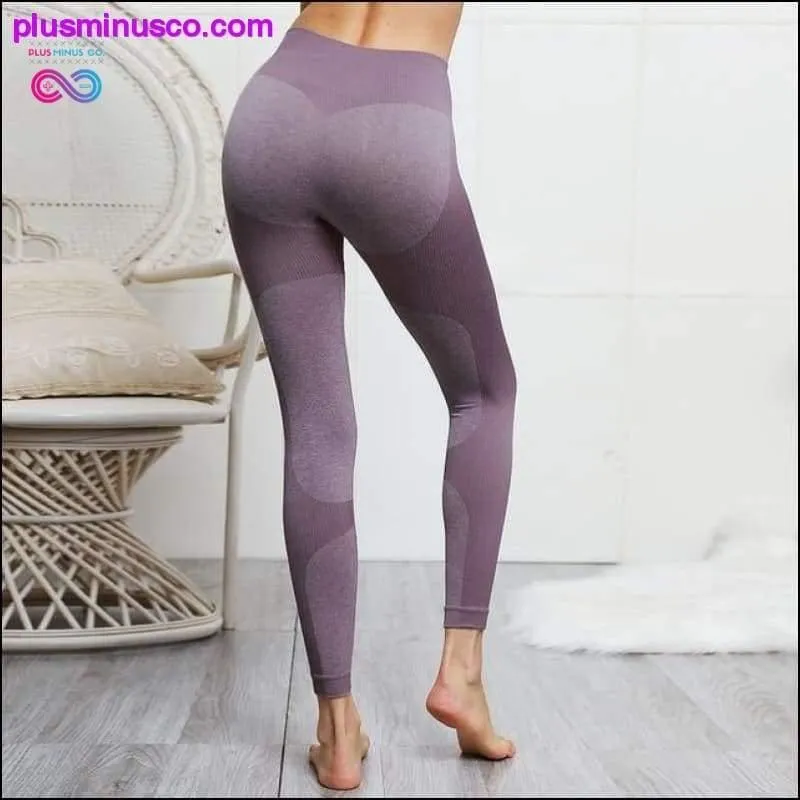 Seamless High Waist Push-up Tights for Running, Training and