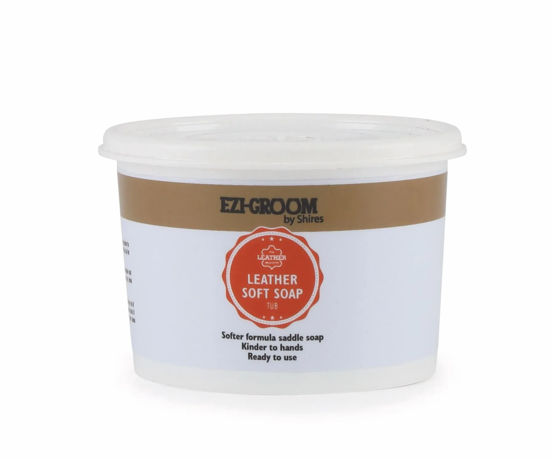 Shires EZI-GROOM LEATHER SOFT SOAP TUB