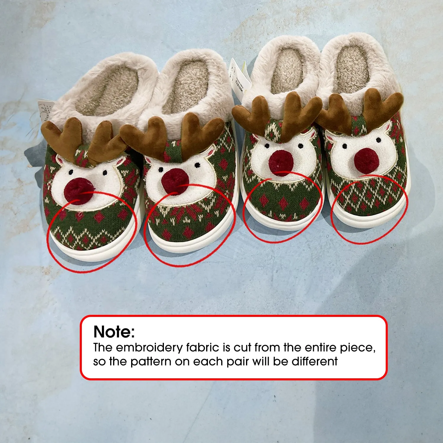 SHOEGEEᵀᴹ Elk Cute Slippers