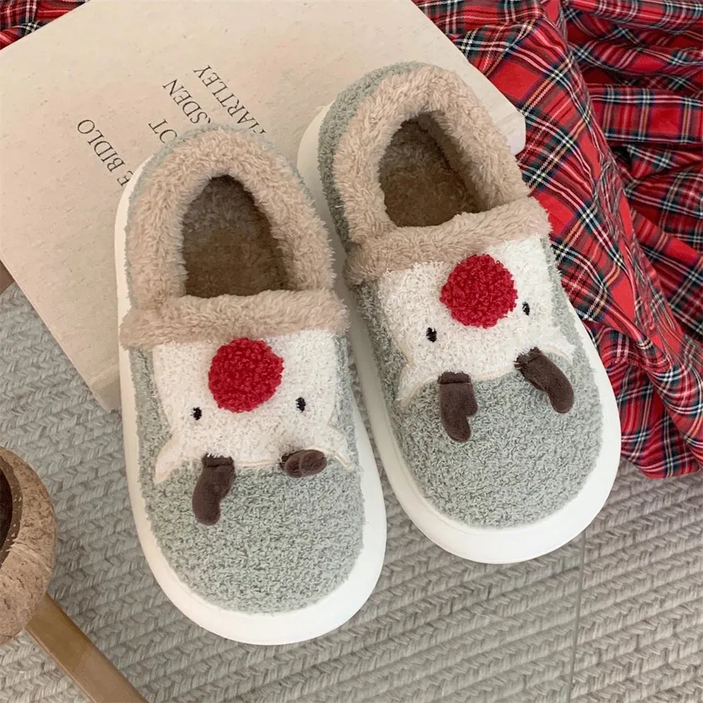 SHOEGEEᵀᴹ Elk Cute Slippers