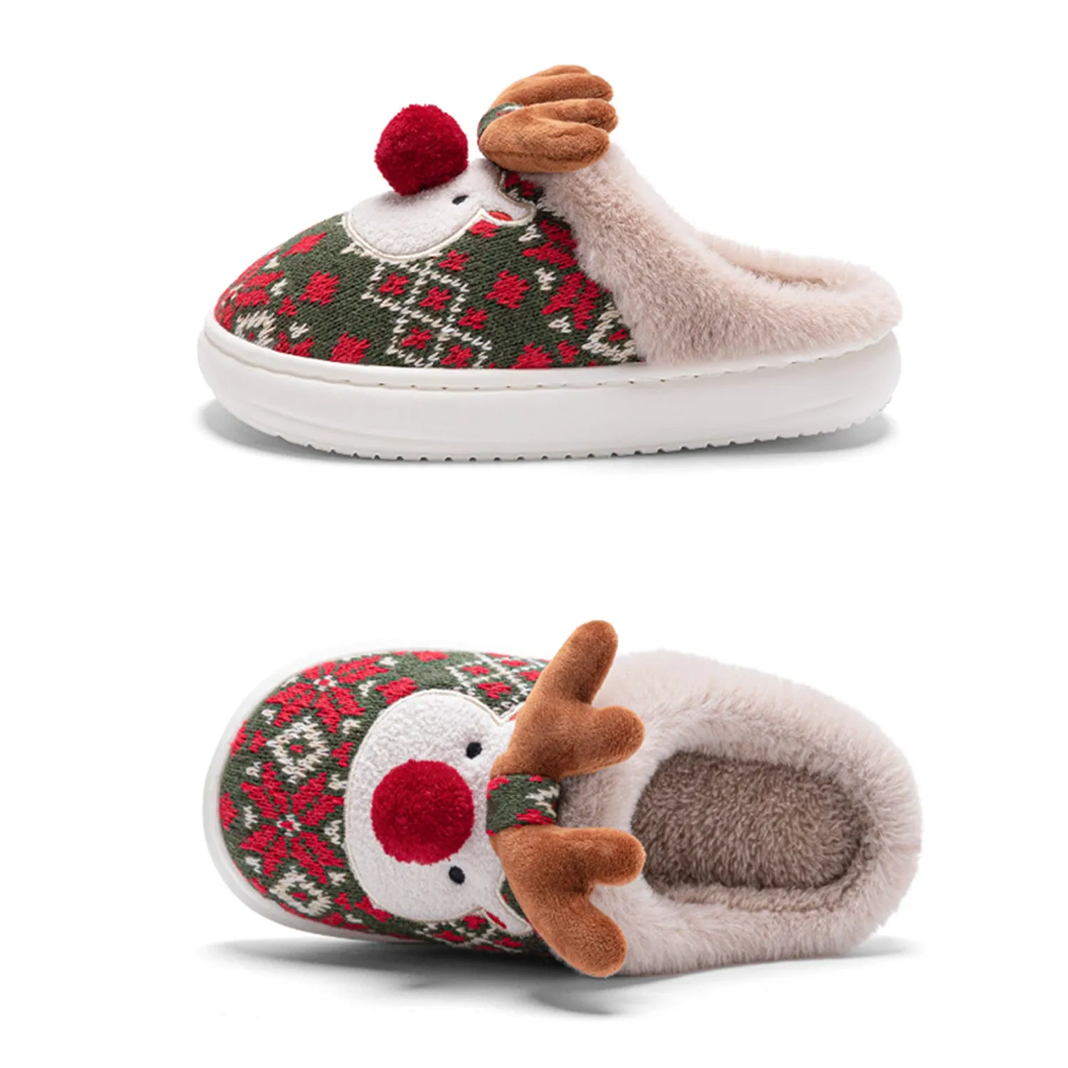 SHOEGEEᵀᴹ Elk Cute Slippers