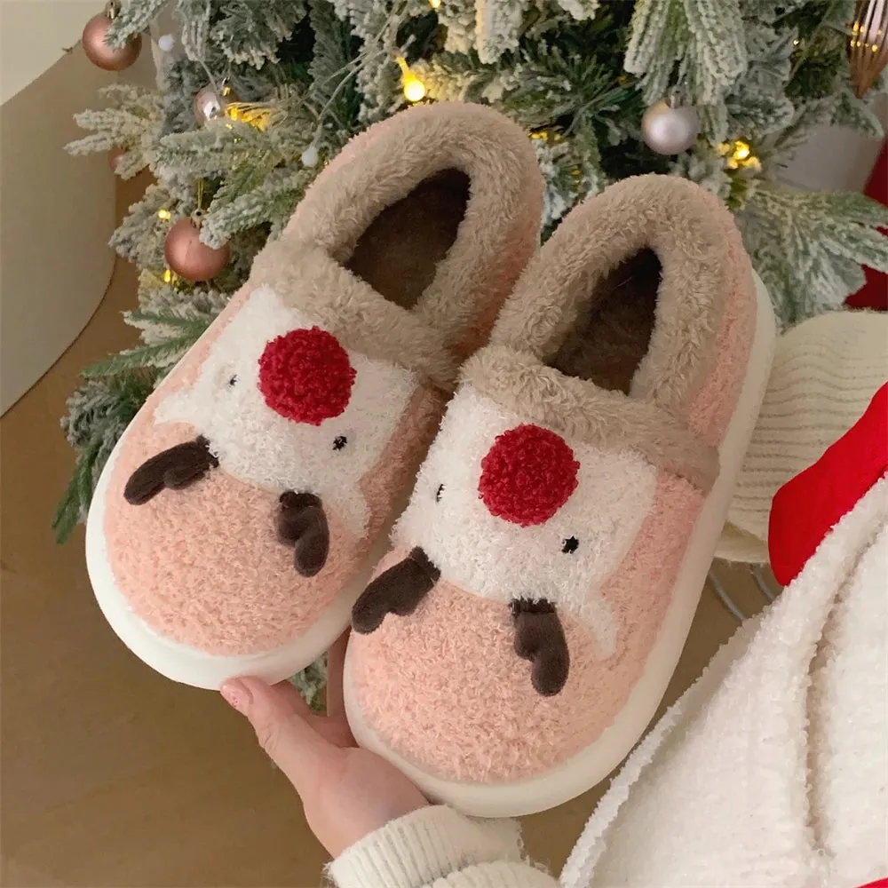 SHOEGEEᵀᴹ Elk Cute Slippers