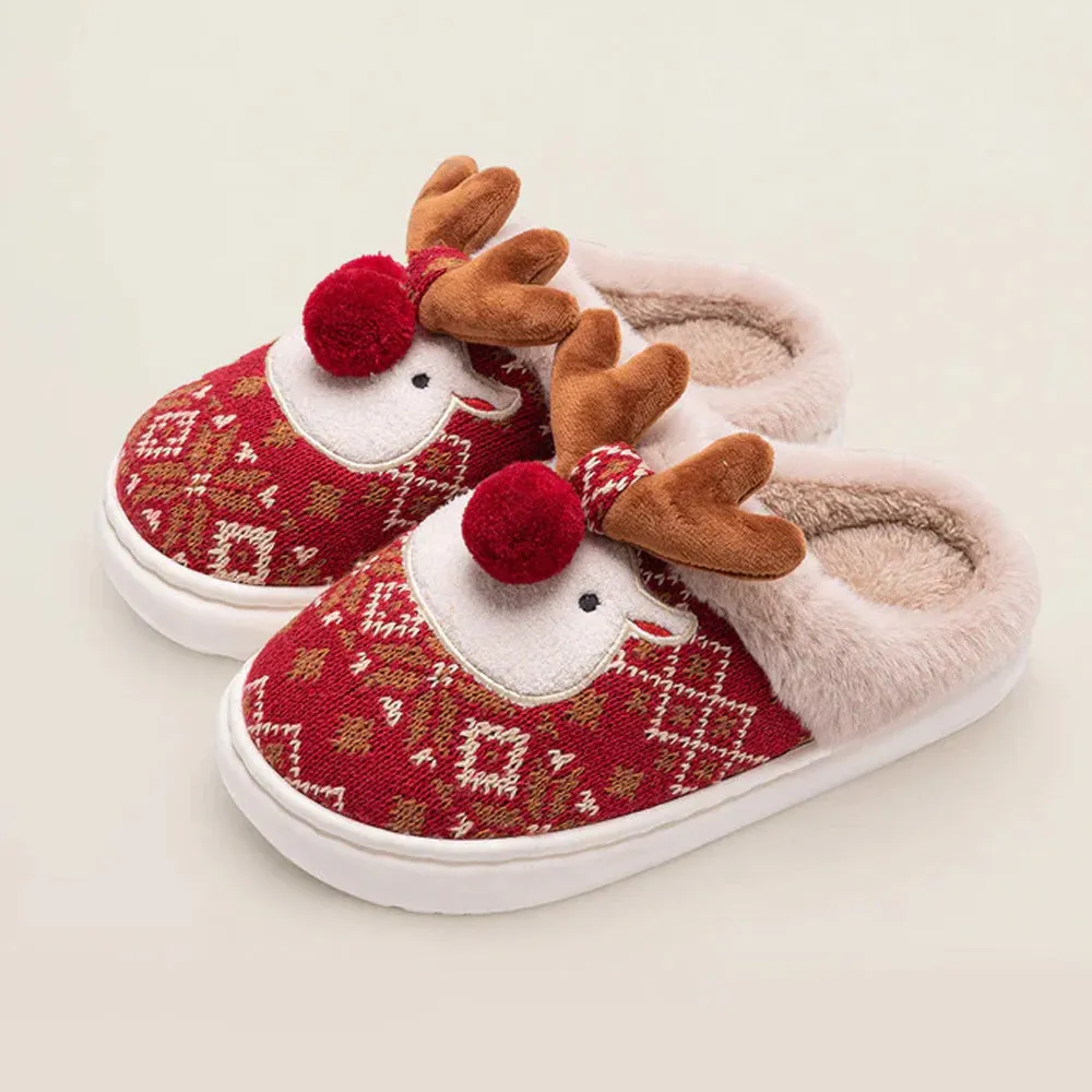 SHOEGEEᵀᴹ Elk Cute Slippers