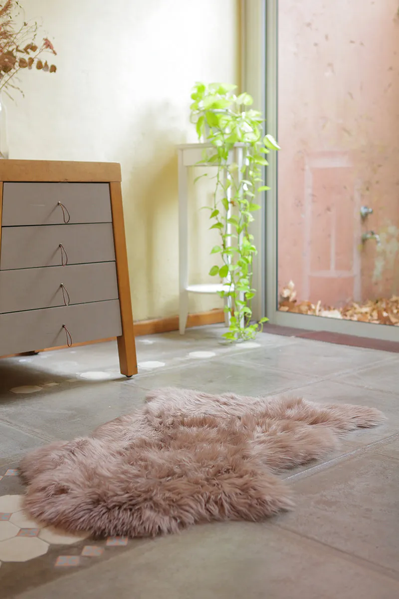 Single Sheepskin Rug  - Grey Stone (2.5´x 3.5´)