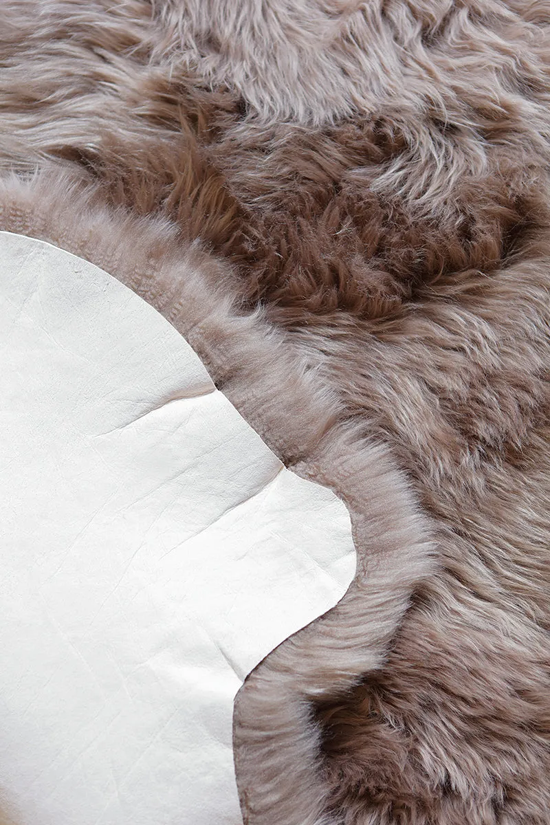 Single Sheepskin Rug  - Grey Stone (2.5´x 3.5´)