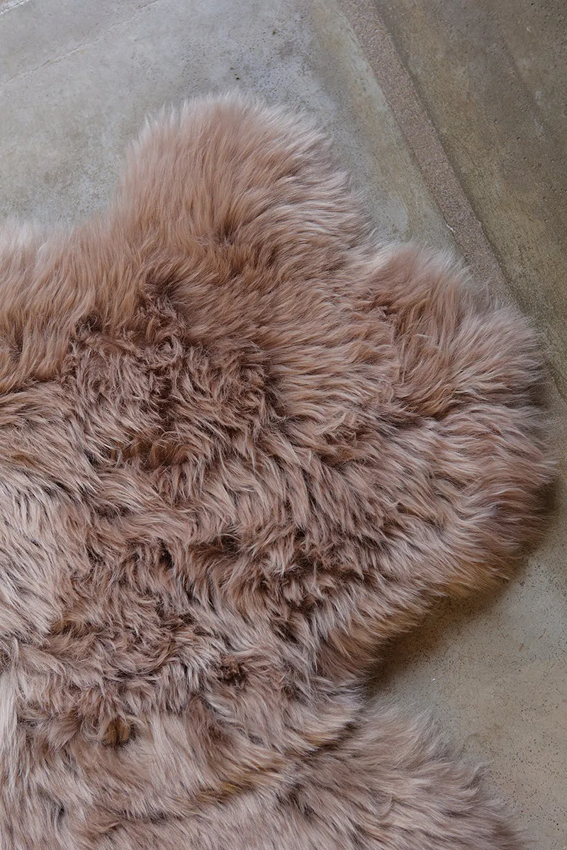 Single Sheepskin Rug  - Grey Stone (2.5´x 3.5´)