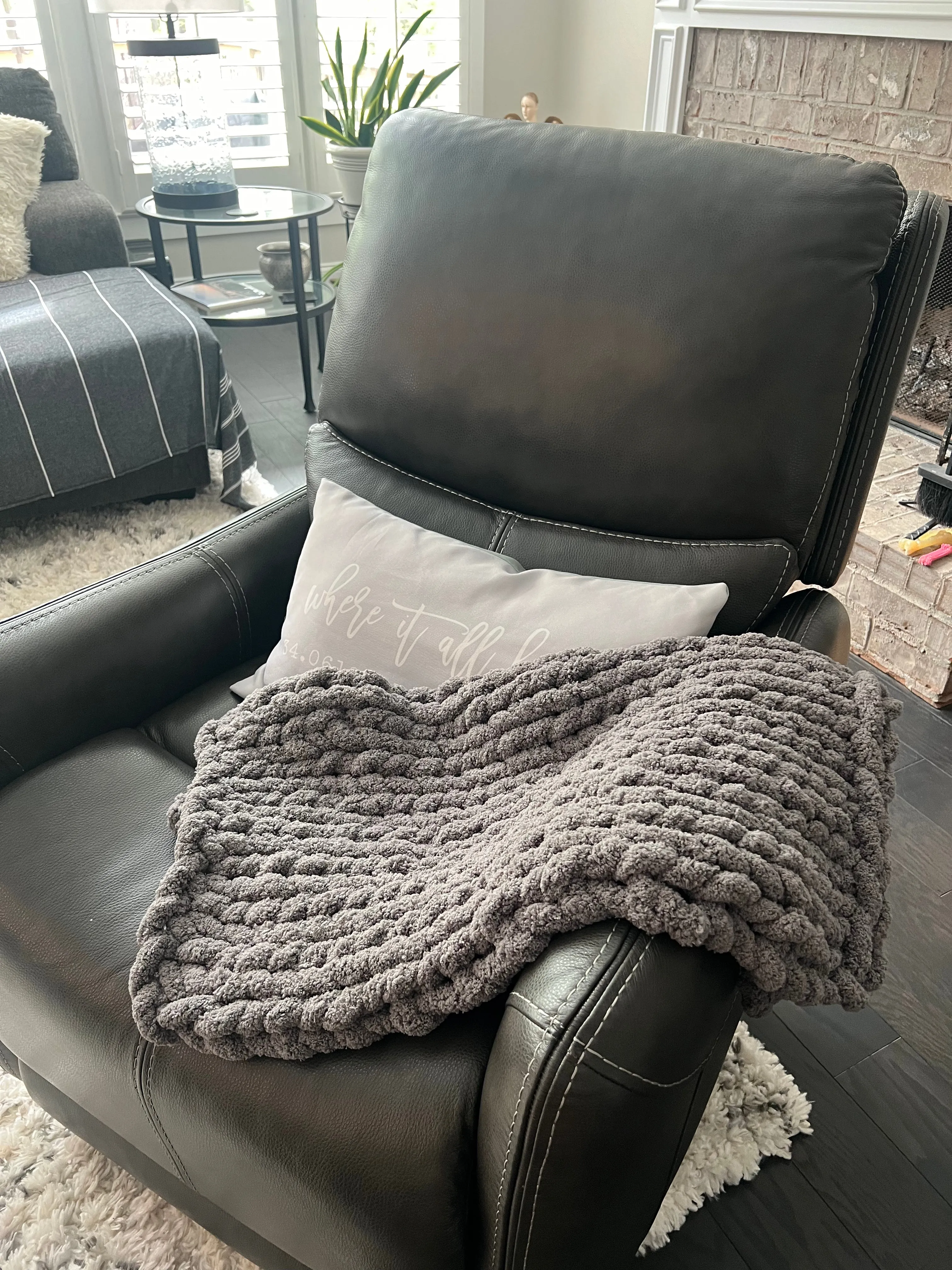 Small Custom Cozy Throw